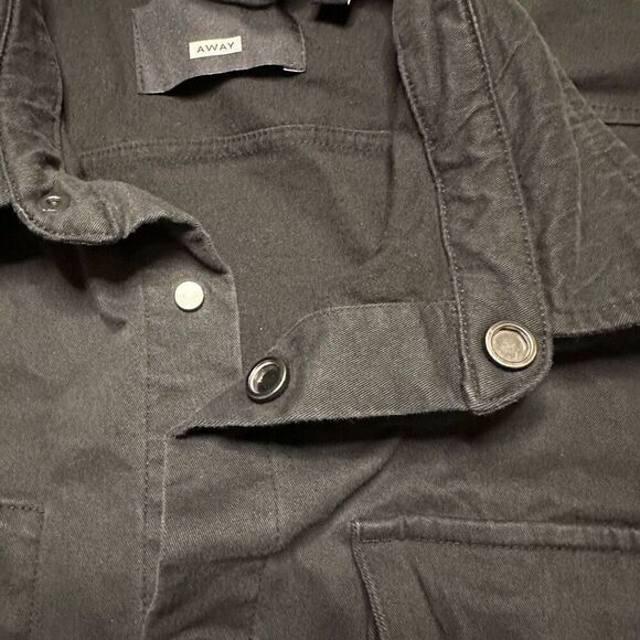 Away black snap jacket medium - Picture 6 of 10